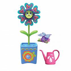 Интерактивная игрушка - Волшебный цветок с заколкой для волос и волшебным жучком (Magic Blooms, 88445) - миниатюра